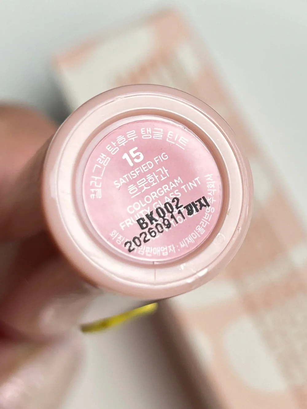 Colorgram Fruity Glass Tint (Geek Nude) in Satisfied Fig NEW!